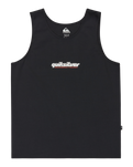 The Quiksilver Mens Archive Mix Vest in Black