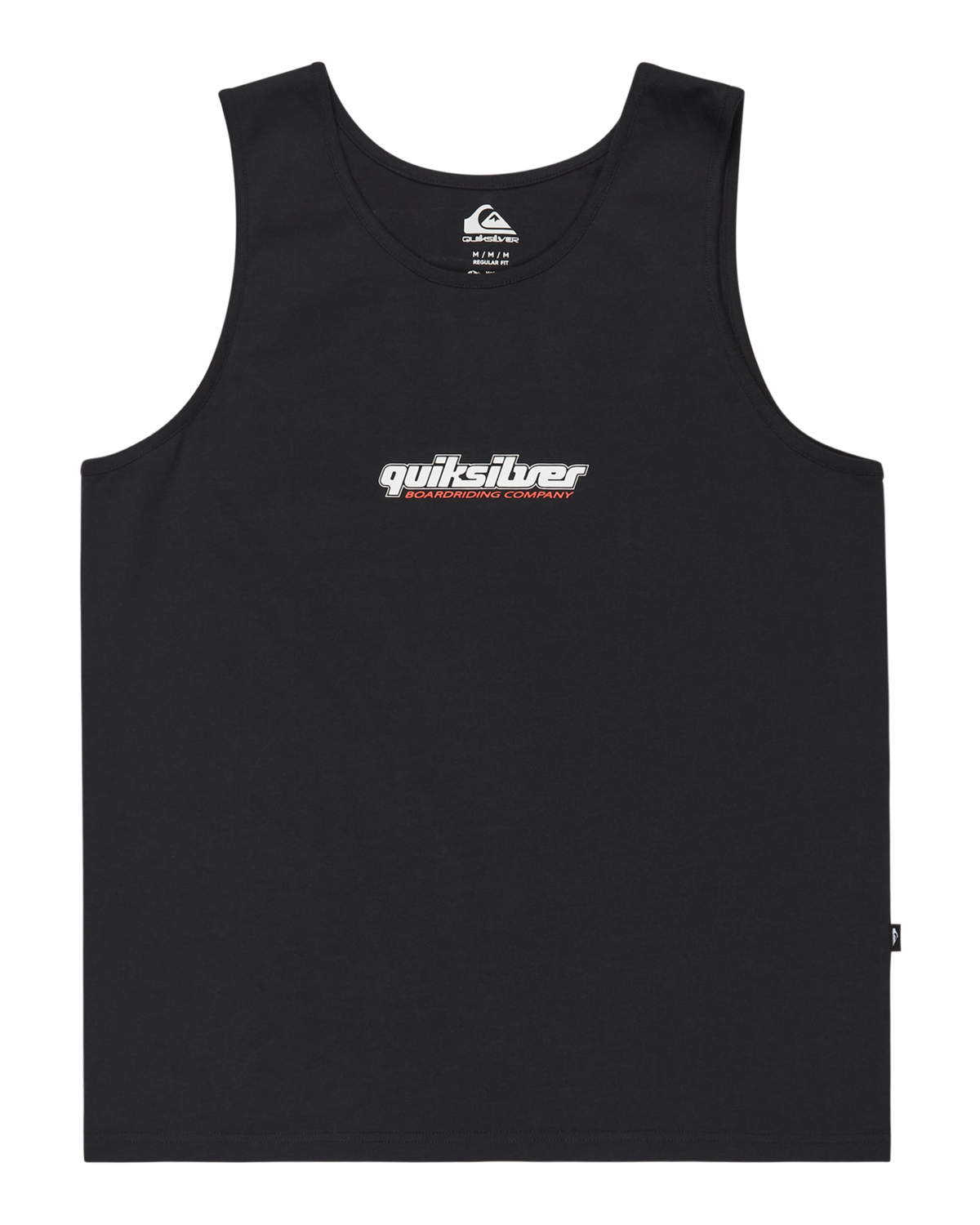 The Quiksilver Mens Archive Mix Vest in Black