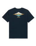 The Quiksilver Mens Dawn T-Shirt in Dark Navy