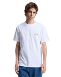 The Quiksilver Mens Dawn T-Shirt in White