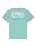 The Quiksilver Mens Ripples T-Shirt in Blue Haze
