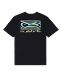 The Quiksilver Mens Ripples T-Shirt in Black