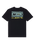 The Quiksilver Mens Ripples T-Shirt in Black
