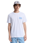 The Quiksilver Mens Ripples T-Shirt in White