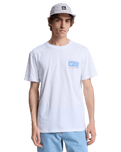The Quiksilver Mens Ripples T-Shirt in White