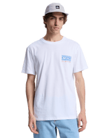 The Quiksilver Mens Ripples T-Shirt in White