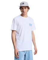 The Quiksilver Mens Ripples T-Shirt in White