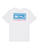 The Quiksilver Mens Ripples T-Shirt in White
