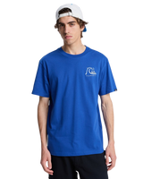 The Quiksilver Mens EVO Original T-Shirt in Monaco Blue