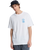 The Quiksilver Mens EVO Blossom Of Peace T-Shirt in Snow White