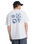 The Quiksilver Mens EVO Blossom Of Peace T-Shirt in Snow White