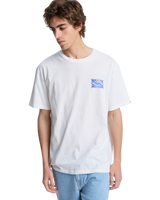 The Quiksilver Mens EV Starfish Stamp T‑Shirt in Snow White