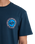 The Quiksilver Mens EV Duality T-Shirt in Dark Navy