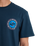 The Quiksilver Mens EV Duality T-Shirt in Dark Navy