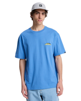 The Quiksilver Mens EV Fade Spectrum T-Shirt in Riviera