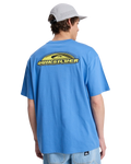 The Quiksilver Mens EV Fade Spectrum T-Shirt in Riviera