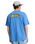 The Quiksilver Mens EV Fade Spectrum T-Shirt in Riviera