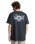 The Quiksilver Mens Hellbender T-Shirt in Black