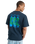 The Quiksilver Mens Flowers Surfing T-Shirt in Dark Navy