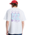 The Quiksilver Mens Flowers Surfing T-Shirt in Snow White
