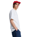 The Quiksilver Mens Flowers Surfing T-Shirt in Snow White