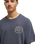 Curve Palm T-Shirt in Iron Gate