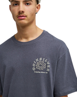 Curve Palm T-Shirt in Iron Gate