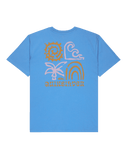The Quiksilver Mens Tap In T-Shirt in Riviera