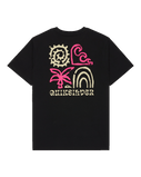 The Quiksilver Mens Tap In T-Shirt in Black