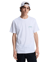 The Quiksilver Mens Tap In T-Shirt in White