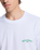 The Quiksilver Mens Tap In T-Shirt in White