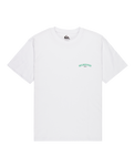 The Quiksilver Mens Tap In T-Shirt in White
