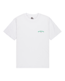 The Quiksilver Mens Tap In T-Shirt in White