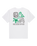 The Quiksilver Mens Tap In T-Shirt in White