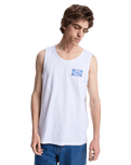 EV Starfish Stamp Vest in White