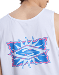 EV Starfish Stamp Vest in White