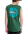 The Quiksilver Mens EV Quikglobe Muscle Vest in Forest