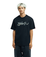The Quiksilver Mens Vortex T-Shirt in Black