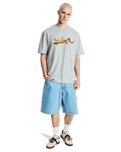Vortex T-Shirt in Light Grey Heather