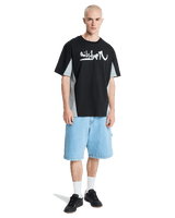 The Quiksilver Mens Lazer T-Shirt in Black