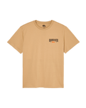 The Quiksilver Mens Ace Chest T-Shirt in Khaki