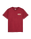 The Quiksilver Mens Ace Chest T-Shirt in Oxblood Red