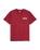 The Quiksilver Mens Ace Chest T-Shirt in Oxblood Red