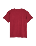 The Quiksilver Mens Ace Chest T-Shirt in Oxblood Red