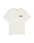 The Quiksilver Mens Ace Chest T-Shirt in Snow White