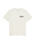 The Quiksilver Mens Ace Chest T-Shirt in Snow White