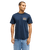 The Quiksilver Mens Liquid T-Shirt in Dark Navy