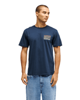 The Quiksilver Mens Liquid T-Shirt in Dark Navy