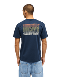The Quiksilver Mens Liquid T-Shirt in Dark Navy