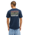 The Quiksilver Mens Liquid T-Shirt in Dark Navy